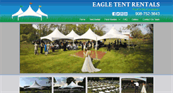 Desktop Screenshot of eagletentrentals.com